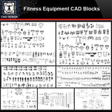 ★【Fitness Equipment Autocad Blocks】All kinds of Fitness Equipment CAD Blocks Bundle - CAD Design | Download CAD Drawings | AutoCAD Blocks | AutoCAD Symbols | CAD Drawings | Architecture Details│Landscape Details | See more about AutoCAD, Cad Drawing and Architecture Details