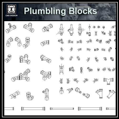 Free Plumbling details - CAD Design | Download CAD Drawings | AutoCAD Blocks | AutoCAD Symbols | CAD Drawings | Architecture Details│Landscape Details | See more about AutoCAD, Cad Drawing and Architecture Details