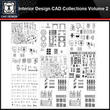 ★【Interior Design Autocad Blocks Collections V.2】All kinds of CAD Blocks Bundle - CAD Design | Download CAD Drawings | AutoCAD Blocks | AutoCAD Symbols | CAD Drawings | Architecture Details│Landscape Details | See more about AutoCAD, Cad Drawing and Architecture Details
