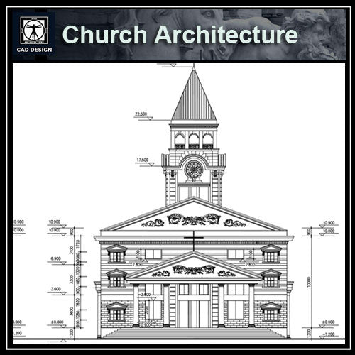 Church Design CAD Drawings - CAD Design | Download CAD Drawings | AutoCAD Blocks | AutoCAD Symbols | CAD Drawings | Architecture Details│Landscape Details | See more about AutoCAD, Cad Drawing and Architecture Details