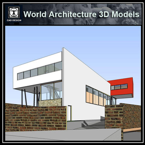 ●Villa Sketchup 3D Models