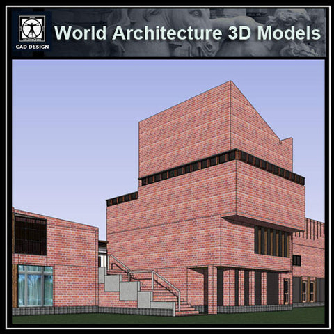 ●Alvar Aalto Architecture Sketchup 3D Models