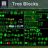 Tree and elevation bundle 2 - CAD Design | Download CAD Drawings | AutoCAD Blocks | AutoCAD Symbols | CAD Drawings | Architecture Details│Landscape Details | See more about AutoCAD, Cad Drawing and Architecture Details
