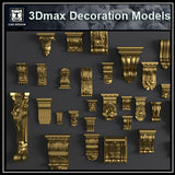 3D Max Decoration Models V.5 - CAD Design | Download CAD Drawings | AutoCAD Blocks | AutoCAD Symbols | CAD Drawings | Architecture Details│Landscape Details | See more about AutoCAD, Cad Drawing and Architecture Details