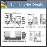 Bank interior design drawings - CAD Design | Download CAD Drawings | AutoCAD Blocks | AutoCAD Symbols | CAD Drawings | Architecture Details│Landscape Details | See more about AutoCAD, Cad Drawing and Architecture Details