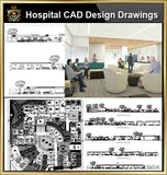 ★【Hospital design,Treatment room CAD Design Drawings V.1】@Medical equipment, ward equipment-Autocad Blocks,Drawings,CAD Details,Elevation - CAD Design | Download CAD Drawings | AutoCAD Blocks | AutoCAD Symbols | CAD Drawings | Architecture Details│Landscape Details | See more about AutoCAD, Cad Drawing and Architecture Details