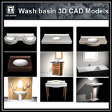 Wash basin 3D Cad Models - CAD Design | Download CAD Drawings | AutoCAD Blocks | AutoCAD Symbols | CAD Drawings | Architecture Details│Landscape Details | See more about AutoCAD, Cad Drawing and Architecture Details