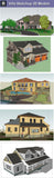 【Download 13 Types of Villa Sketchup 3D Models】 (Recommanded!!) - CAD Design | Download CAD Drawings | AutoCAD Blocks | AutoCAD Symbols | CAD Drawings | Architecture Details│Landscape Details | See more about AutoCAD, Cad Drawing and Architecture Details