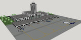 💎【Sketchup Architecture 3D Projects】10 Types of Airport Design Sketchup 3D Models V1 - CAD Design | Download CAD Drawings | AutoCAD Blocks | AutoCAD Symbols | CAD Drawings | Architecture Details│Landscape Details | See more about AutoCAD, Cad Drawing and Architecture Details