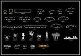 Landscape 2D Blocks - CAD Design | Download CAD Drawings | AutoCAD Blocks | AutoCAD Symbols | CAD Drawings | Architecture Details│Landscape Details | See more about AutoCAD, Cad Drawing and Architecture Details