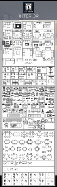 All Interior Design Blocks 4 | CAD Download – CAD Design | Free CAD ...