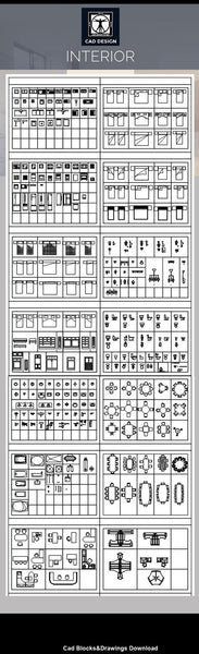 All Interior Design Blocks 5 – CAD Design | Free CAD Blocks,Drawings ...