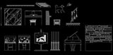 Interior design blocks Bundle - CAD Design | Download CAD Drawings | AutoCAD Blocks | AutoCAD Symbols | CAD Drawings | Architecture Details│Landscape Details | See more about AutoCAD, Cad Drawing and Architecture Details