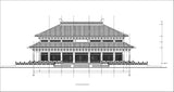 Chinese Architecture CAD Drawings(Grand Hall -Chinese Temple) - CAD Design | Download CAD Drawings | AutoCAD Blocks | AutoCAD Symbols | CAD Drawings | Architecture Details│Landscape Details | See more about AutoCAD, Cad Drawing and Architecture Details