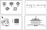 Chinese Architecture CAD Drawings 3 - CAD Design | Download CAD Drawings | AutoCAD Blocks | AutoCAD Symbols | CAD Drawings | Architecture Details│Landscape Details | See more about AutoCAD, Cad Drawing and Architecture Details