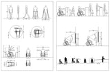 Accessibility Facilities Drawings V4 - CAD Design | Download CAD Drawings | AutoCAD Blocks | AutoCAD Symbols | CAD Drawings | Architecture Details│Landscape Details | See more about AutoCAD, Cad Drawing and Architecture Details