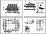 Chinese Architecture CAD Drawings(Grand Hall of Chinese Temple) - CAD Design | Download CAD Drawings | AutoCAD Blocks | AutoCAD Symbols | CAD Drawings | Architecture Details│Landscape Details | See more about AutoCAD, Cad Drawing and Architecture Details