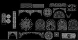 Chinese carved 1 - CAD Design | Download CAD Drawings | AutoCAD Blocks | AutoCAD Symbols | CAD Drawings | Architecture Details│Landscape Details | See more about AutoCAD, Cad Drawing and Architecture Details