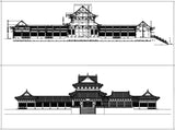 Chinese Architecture CAD Drawings 4 - CAD Design | Download CAD Drawings | AutoCAD Blocks | AutoCAD Symbols | CAD Drawings | Architecture Details│Landscape Details | See more about AutoCAD, Cad Drawing and Architecture Details