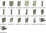 Sketchup Storage 3D models download - CAD Design | Download CAD Drawings | AutoCAD Blocks | AutoCAD Symbols | CAD Drawings | Architecture Details│Landscape Details | See more about AutoCAD, Cad Drawing and Architecture Details