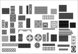 All Chinese Carved CAD Elements V.2(Best Recommanded!!) - CAD Design | Download CAD Drawings | AutoCAD Blocks | AutoCAD Symbols | CAD Drawings | Architecture Details│Landscape Details | See more about AutoCAD, Cad Drawing and Architecture Details