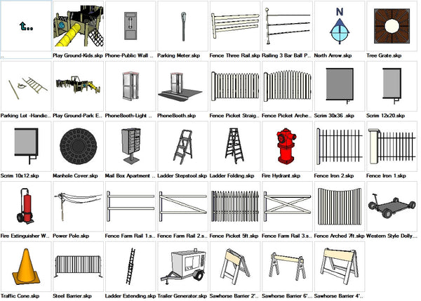 Sketchup Site Detail 3D models download - CAD Design | Download CAD Drawings | AutoCAD Blocks | AutoCAD Symbols | CAD Drawings | Architecture Details│Landscape Details | See more about AutoCAD, Cad Drawing and Architecture Details