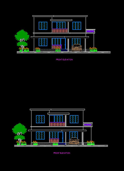 Elevation　Design　Free　CAD　Blocks,Drawings,Details　Building　–　11　CAD