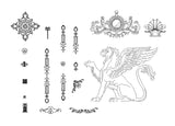 Free Decorative Elements V1 - CAD Design | Download CAD Drawings | AutoCAD Blocks | AutoCAD Symbols | CAD Drawings | Architecture Details│Landscape Details | See more about AutoCAD, Cad Drawing and Architecture Details