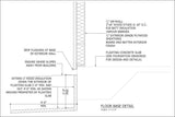 Free CAD Details-Floor Base Detail - CAD Design | Download CAD Drawings | AutoCAD Blocks | AutoCAD Symbols | CAD Drawings | Architecture Details│Landscape Details | See more about AutoCAD, Cad Drawing and Architecture Details