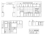 Kitchen elevation - CAD Design | Download CAD Drawings | AutoCAD Blocks | AutoCAD Symbols | CAD Drawings | Architecture Details│Landscape Details | See more about AutoCAD, Cad Drawing and Architecture Details