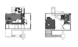 Le Corbusier -Villa Stein - CAD Design | Download CAD Drawings | AutoCAD Blocks | AutoCAD Symbols | CAD Drawings | Architecture Details│Landscape Details | See more about AutoCAD, Cad Drawing and Architecture Details
