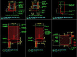 Door Jamb Details - CAD Design | Download CAD Drawings | AutoCAD Blocks | AutoCAD Symbols | CAD Drawings | Architecture Details│Landscape Details | See more about AutoCAD, Cad Drawing and Architecture Details