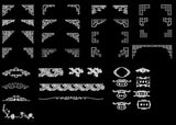 Chinese carved 2 - CAD Design | Download CAD Drawings | AutoCAD Blocks | AutoCAD Symbols | CAD Drawings | Architecture Details│Landscape Details | See more about AutoCAD, Cad Drawing and Architecture Details