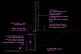 Free CAD Details-Floor Base Detail - CAD Design | Download CAD Drawings | AutoCAD Blocks | AutoCAD Symbols | CAD Drawings | Architecture Details│Landscape Details | See more about AutoCAD, Cad Drawing and Architecture Details