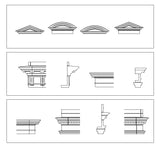 Free Decorative Elements V14 - CAD Design | Download CAD Drawings | AutoCAD Blocks | AutoCAD Symbols | CAD Drawings | Architecture Details│Landscape Details | See more about AutoCAD, Cad Drawing and Architecture Details