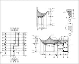 Chinese Architecture CAD Drawings-Chinese Pavilion,Garden - CAD Design | Download CAD Drawings | AutoCAD Blocks | AutoCAD Symbols | CAD Drawings | Architecture Details│Landscape Details | See more about AutoCAD, Cad Drawing and Architecture Details