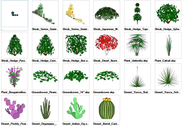 Sketchup Shrubs 3D models download - CAD Design | Download CAD Drawings | AutoCAD Blocks | AutoCAD Symbols | CAD Drawings | Architecture Details│Landscape Details | See more about AutoCAD, Cad Drawing and Architecture Details