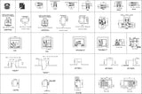 Accessibility Facilities Drawings V1 - CAD Design | Download CAD Drawings | AutoCAD Blocks | AutoCAD Symbols | CAD Drawings | Architecture Details│Landscape Details | See more about AutoCAD, Cad Drawing and Architecture Details