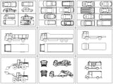 Transportation Blocks Bundle - CAD Design | Download CAD Drawings | AutoCAD Blocks | AutoCAD Symbols | CAD Drawings | Architecture Details│Landscape Details | See more about AutoCAD, Cad Drawing and Architecture Details