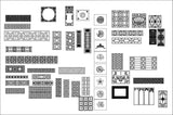 All Chinese Carved CAD Elements V.2(Best Recommanded!!) - CAD Design | Download CAD Drawings | AutoCAD Blocks | AutoCAD Symbols | CAD Drawings | Architecture Details│Landscape Details | See more about AutoCAD, Cad Drawing and Architecture Details
