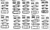 Automobile-Blocks and elevation - CAD Design | Download CAD Drawings | AutoCAD Blocks | AutoCAD Symbols | CAD Drawings | Architecture Details│Landscape Details | See more about AutoCAD, Cad Drawing and Architecture Details
