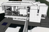 Sketchup 3D Architecture models-  3D House Rachovfsky -Richard Meier - CAD Design | Download CAD Drawings | AutoCAD Blocks | AutoCAD Symbols | CAD Drawings | Architecture Details│Landscape Details | See more about AutoCAD, Cad Drawing and Architecture Details