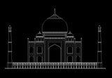 The TAJ-MAHAL - CAD Design | Download CAD Drawings | AutoCAD Blocks | AutoCAD Symbols | CAD Drawings | Architecture Details│Landscape Details | See more about AutoCAD, Cad Drawing and Architecture Details