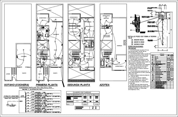 Electrical Installation Family Dwg Block For Autocad 552x495