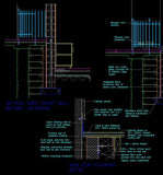House Section - CAD Design | Download CAD Drawings | AutoCAD Blocks | AutoCAD Symbols | CAD Drawings | Architecture Details│Landscape Details | See more about AutoCAD, Cad Drawing and Architecture Details