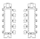 Salk Institute -Louis Kahn - CAD Design | Download CAD Drawings | AutoCAD Blocks | AutoCAD Symbols | CAD Drawings | Architecture Details│Landscape Details | See more about AutoCAD, Cad Drawing and Architecture Details