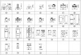 Kitchen Cad Blocks Set - CAD Design | Download CAD Drawings | AutoCAD Blocks | AutoCAD Symbols | CAD Drawings | Architecture Details│Landscape Details | See more about AutoCAD, Cad Drawing and Architecture Details