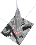 Sketchup 3D Architecture models- 3D Chrysler Building - CAD Design | Download CAD Drawings | AutoCAD Blocks | AutoCAD Symbols | CAD Drawings | Architecture Details│Landscape Details | See more about AutoCAD, Cad Drawing and Architecture Details