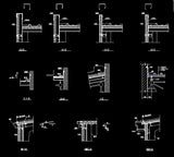 Steel Structure Details 2 - CAD Design | Download CAD Drawings | AutoCAD Blocks | AutoCAD Symbols | CAD Drawings | Architecture Details│Landscape Details | See more about AutoCAD, Cad Drawing and Architecture Details
