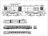 Train Blocks - CAD Design | Download CAD Drawings | AutoCAD Blocks | AutoCAD Symbols | CAD Drawings | Architecture Details│Landscape Details | See more about AutoCAD, Cad Drawing and Architecture Details